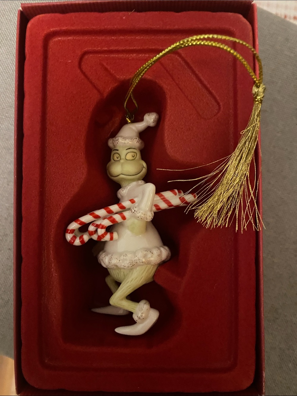 LENOX  The “Grinch’s Sweet Steal” Ornament